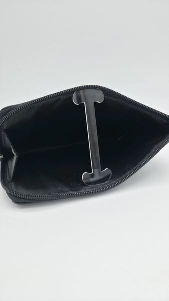 Coach Black Pebbled Leather Travel Pouch, photo 5 of 5