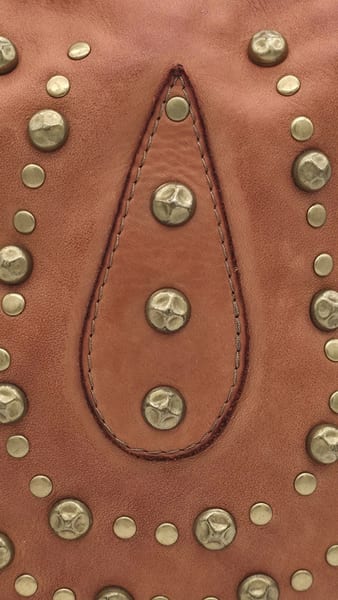Sundance Studded Rivet Crossbody Bag Handmade In Italy, photo 6 of 19