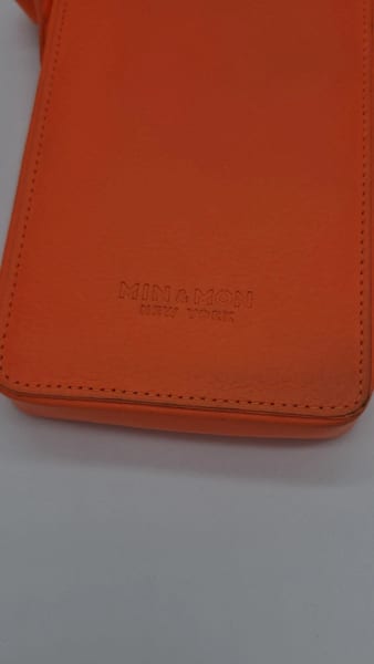 Min & Mon Max Cellphone Crossbody Bag - Neon Orange, photo 4 of 8