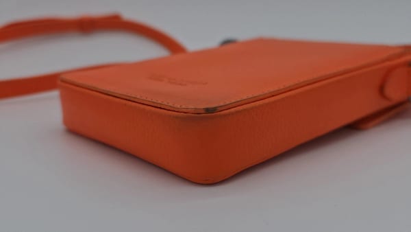 Min & Mon Max Cellphone Crossbody Bag - Neon Orange, photo 5 of 8