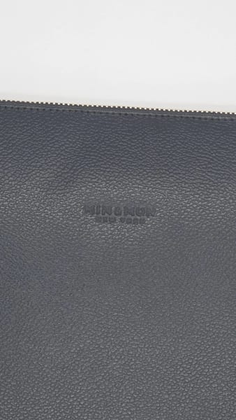 Min & Mon Fidelio Yellow Leather Pouch - Octopus Embroidery, photo 4 of 7
