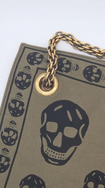 Alexander McQueen Canvas Skull Print Shopper, photo 6 of 12