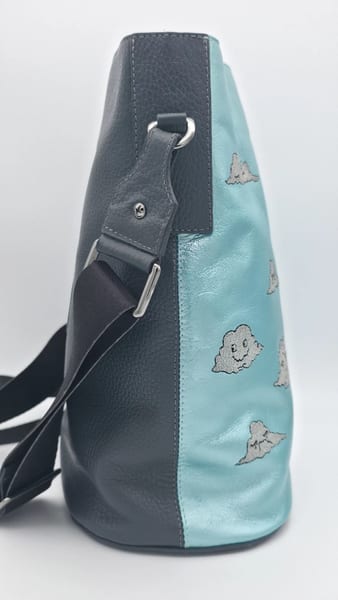 Min & Mon Lucas Hobo Bag Happy Clouds, photo 5 of 12