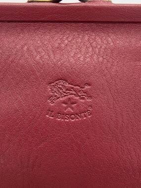 Manuela Clutch bag in leather color red, photo 2 of 8