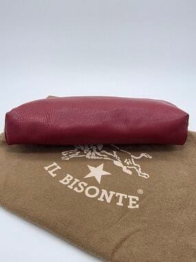 Manuela Clutch bag in leather color red, photo 4 of 8