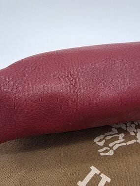 Manuela Clutch bag in leather color red, photo 5 of 8