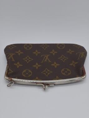 Louis Vuitton Monogram Canvas Brown Kiss-Lock Clutch, photo 3 of 8