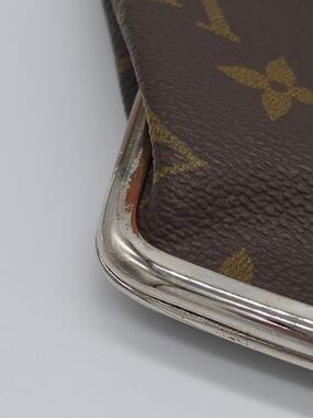Louis Vuitton Monogram Canvas Brown Kiss-Lock Clutch, photo 8 of 8