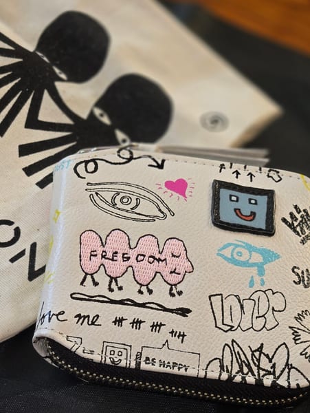 Min & Mon Turquoise Wallet Unicorn Creatures Of The Future NWOT, photo 2 of 8