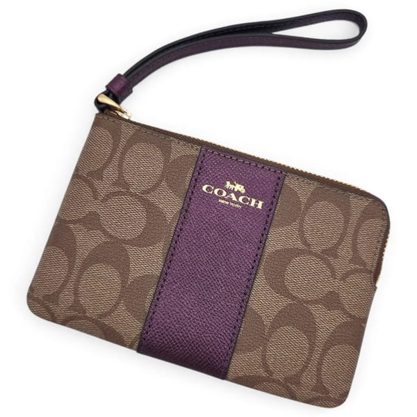 Coach Parker leather clutch Coach